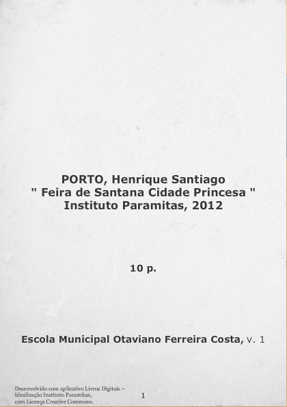 Feira de Santana Cidade Princesa