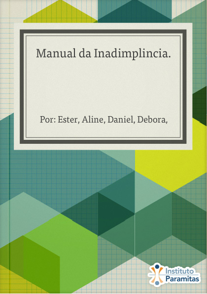 Manual da Inadimplincia.