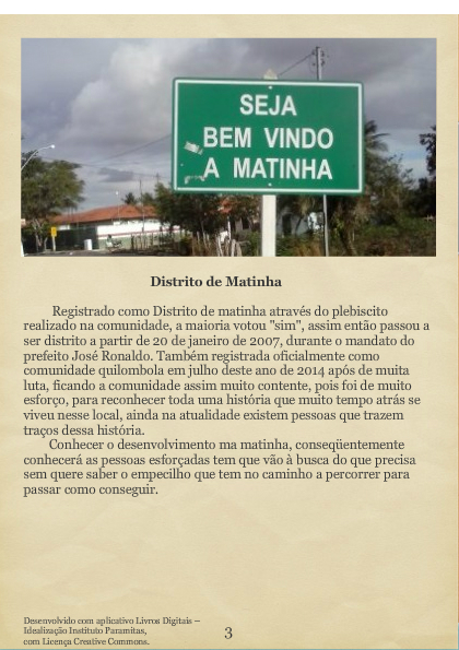 Matinha comunidade quilombola 