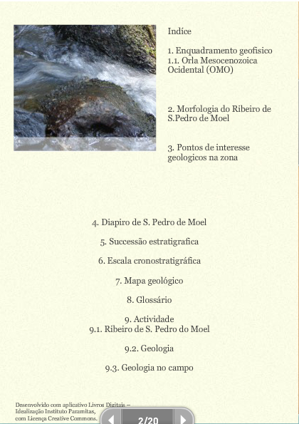 Apontamentos geológicos do ribeiro de S. Pedro de Moel
