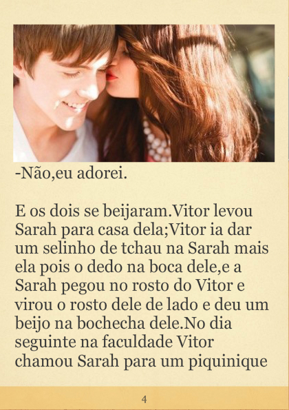 Sarah e Vitor:Uma hitória de amor!